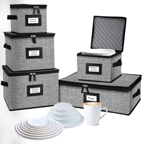 5 PACK China Storage Containers (5 Count)