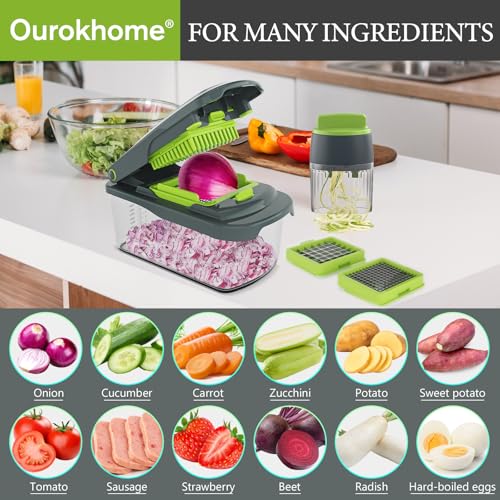 Onion Chopper Dicer with Container