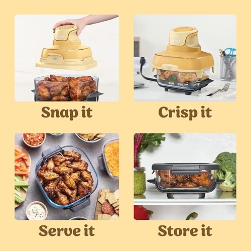 Crispi Glass Air Fryer (Ginger Snap)