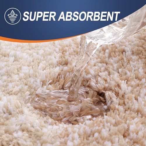 Bathroom Runner Rug 59x20 (59" X 20" / Beige)