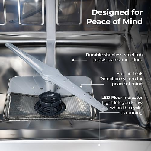 24" Built In Dishwasher (White)