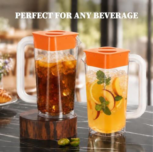 2 Pack 2 Liters (Orange & Orange)