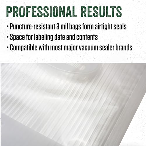 Products MaxVac Quart Vacuum Sealer Zipper Bags (8"x12")