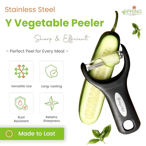 Stainless Steel Y Shaped Vegetable Peeler for Kitchen