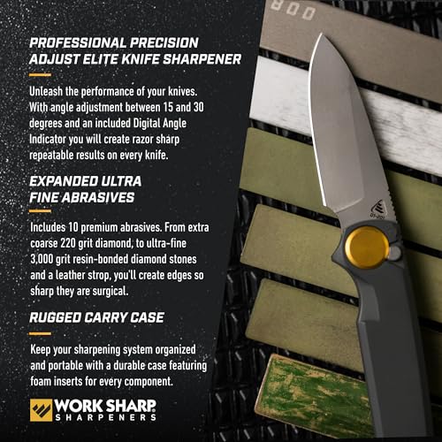 Professional Precision Adjust Elite Knife Sharpener Kit