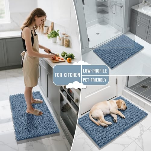 Bathroom Runner Rug 55x24 Inch