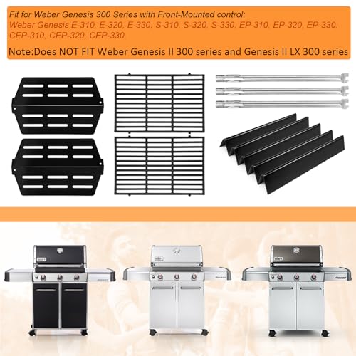 Grill Parts For Weber Genesis 300 Series E310 (Grill Parts Kit)