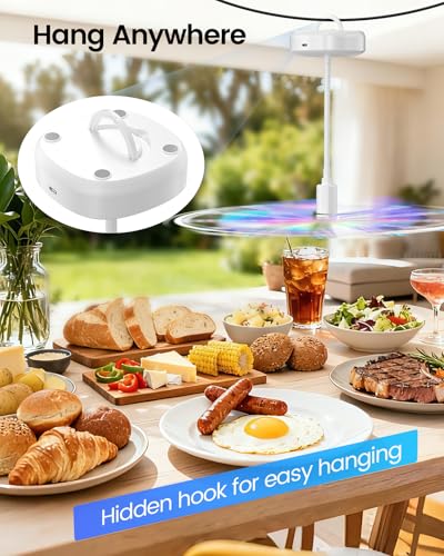 Fly Fans for Tables (White)