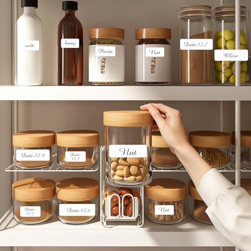 White Removable Labels
