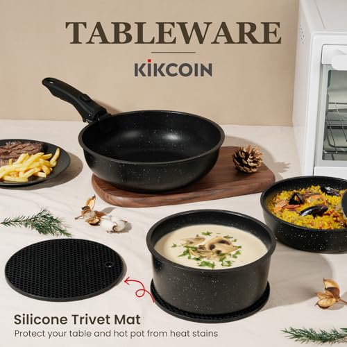 Pots and Pans Set (Black / 27 Pack)