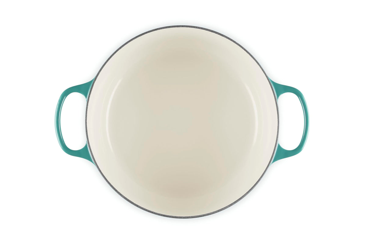 Enameled Cast Iron Round Dutch Oven (Riviera / 7.25 Qt)