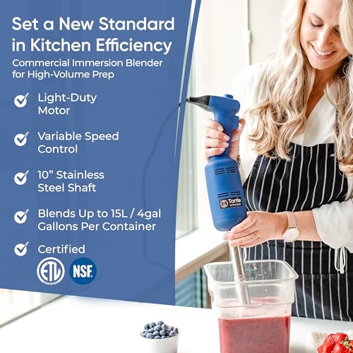 TK Commercial Immersion Blender 350W Light Duty for Restaurants