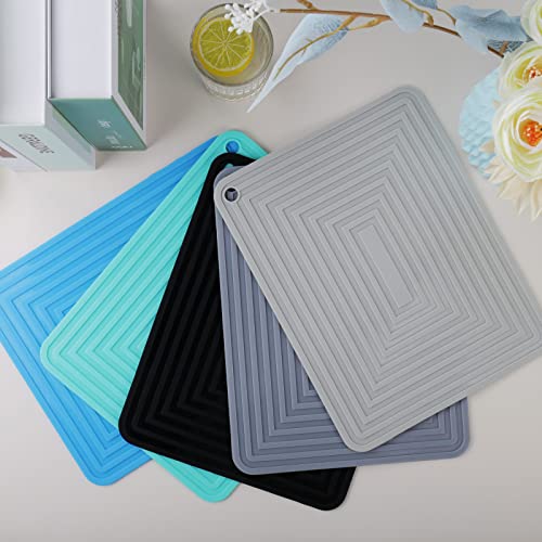 Large Silicone Trivet Mats for Hot Dishes (2 Count)