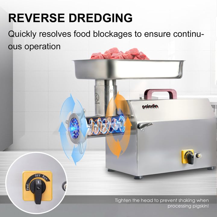 22 Electric Commercial Meat Grinder Machine (#22)