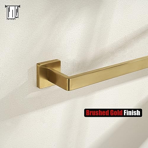 Gold Towel Bar (14.41 Inch / Brushed Gold)
