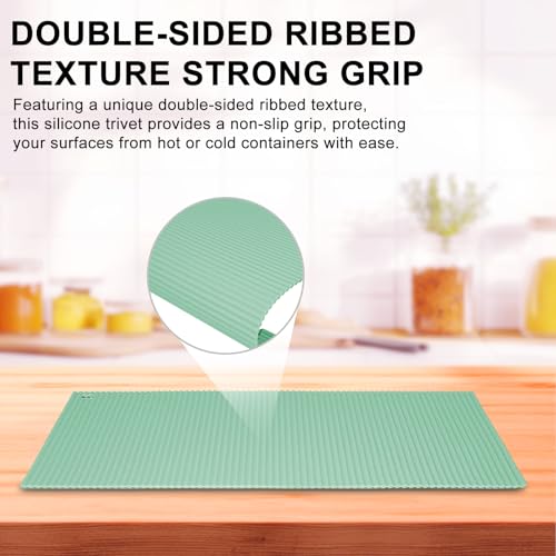 2 Pack 9.5"x14.2" Trivets for Hot Dishes (2 Count)