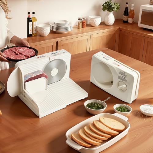 Meat Slicer 6.7" Foldable Electric Cutter with Dual Security Lock (6.7 inch)