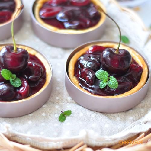 Mini Tart Pan Set (3" 4Pcs Set with Removable Bottom)