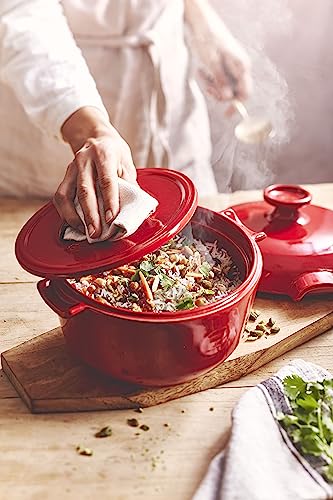 2.5 qt Rice Pot (3.1 Quarts / Burgundy)