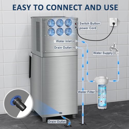 Commercial Ice Maker Machine 460LBS (460Lbs/24H)