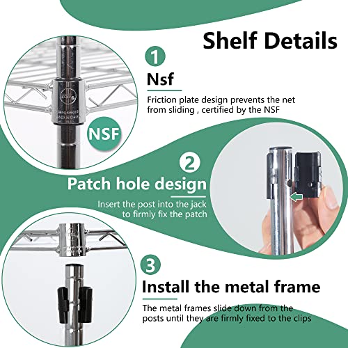 5 Tier Wire Shelf