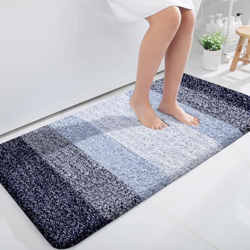 Large Bathroom Rugs 50x30 (50" X 30" / Navy Blue)