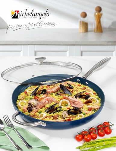 Large Frying Pan with Lid (14 inch)