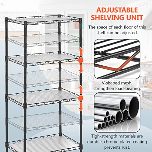 4 Tier Wire Shelf (4 Count)