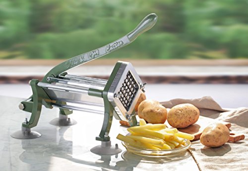 New Star Food Service 42313 Commercial Restaurant French Fry Cutter with Suction Feet