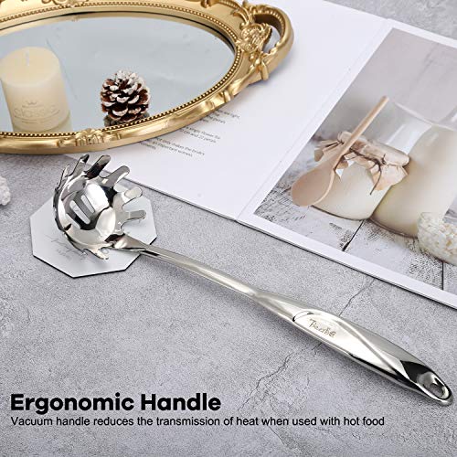 Kitchen 304 Stainless Steel Spaghetti Server (B.Spaghetti Spoon)