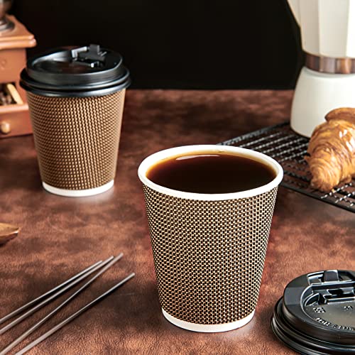 80 Pack 10 oz Disposabel Paper Cups (10OZ)