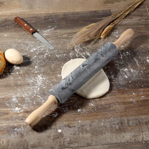 Marble Rolling Pin (Gray Marble)