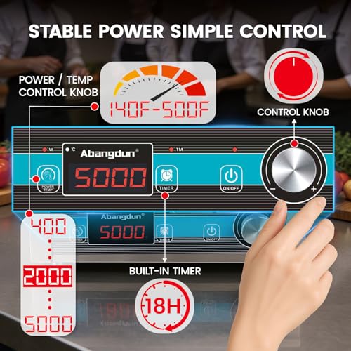Commercial Induction Cooktop