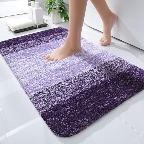 Small Bathroom Rugs 24x16 (24" X 16" / Violet)