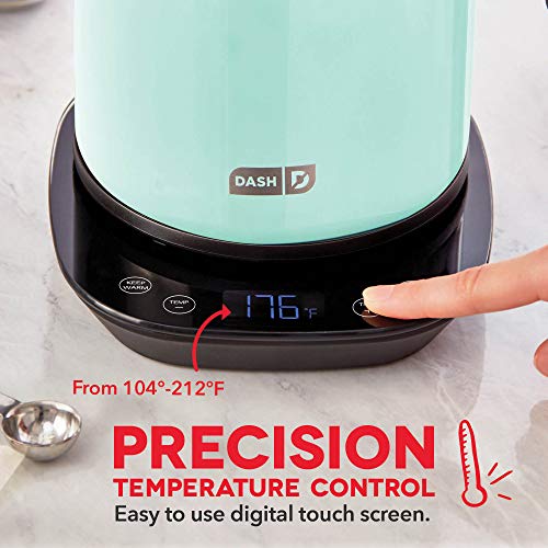 Insulated Electric Kettle (1.8 Quarts / Matte Aqua)