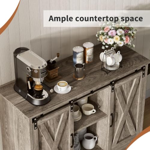 Farmhouse Coffee Bar (Wash Grey)