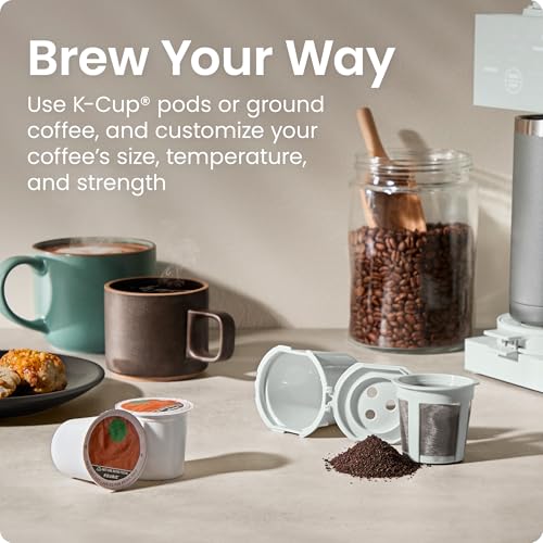 Caffeinator Single Serve Coffee Maker (Concrete)