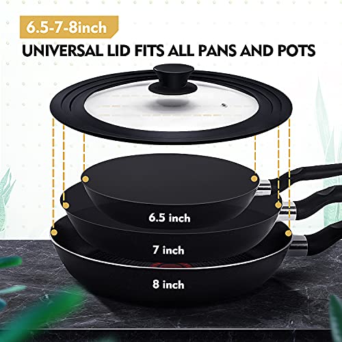 Universal Lid for Pots (6.5", 7", 8")