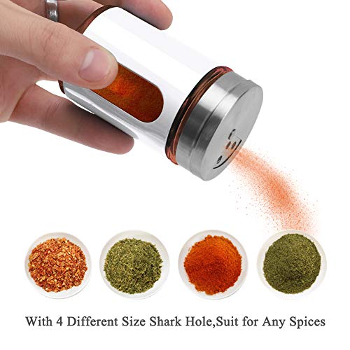 2pcs Salt and Pepper Shakers (White)