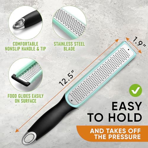 Stainless Steel Lemon Zester (Mint)