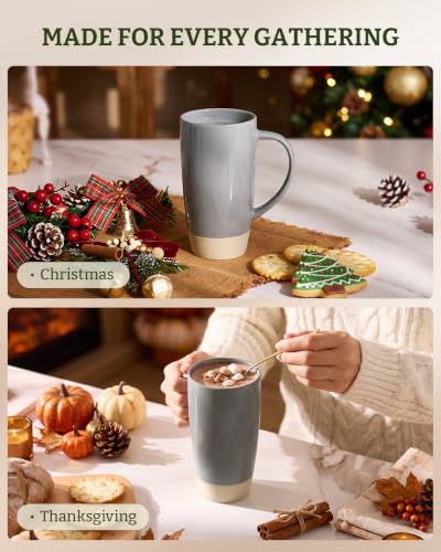 Milkyway Coffee Mugs (Milkyway-Dark Gray / 4pcs)