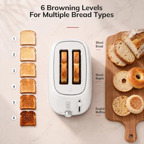 2 Slice Toaster (2 Slice / White)