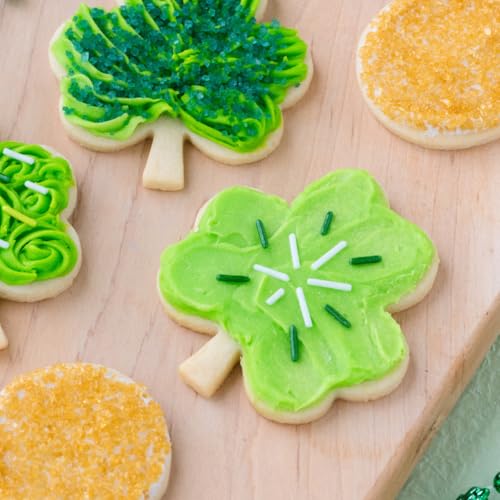 Dye Free St. Patricks Day Sprinkles (Shamrock)