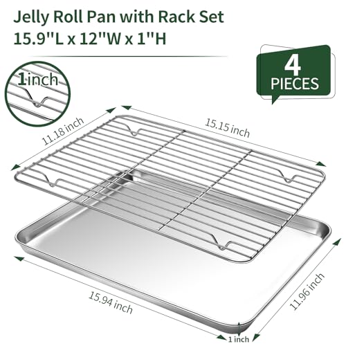 Baking Sheet and Cooling Rack Set (16 inch)