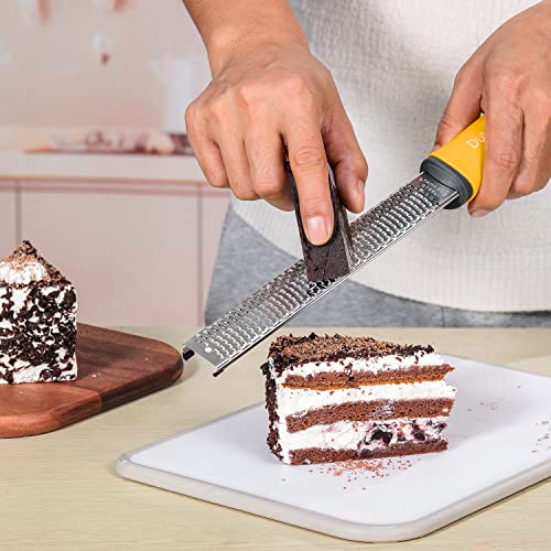 Professional Stainless Steel Lemon Zester & Grater