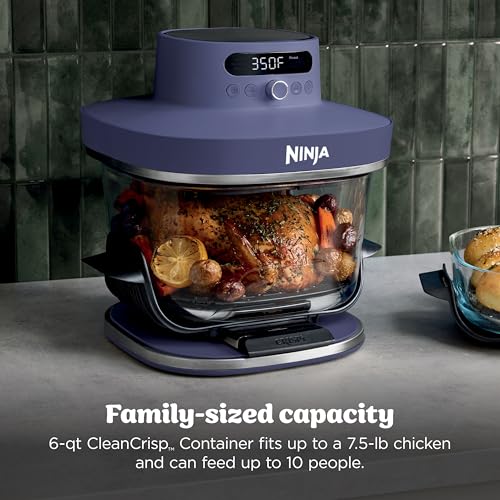 Crispi Pro Glass Air Fryer (Deep Amethyst)