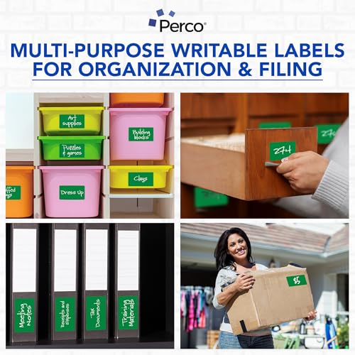 Green Labels 3x5 Inch 500 Stickers