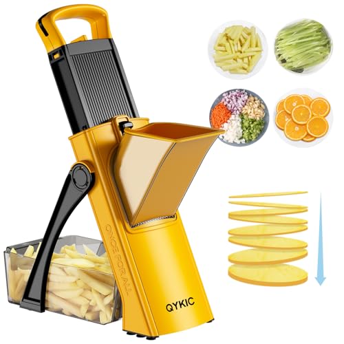 Mandoline Slicer for Kitchen (S3 Yellow)