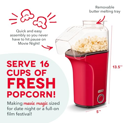 Fresh Pop Popcorn Maker (Red / 16 cups)