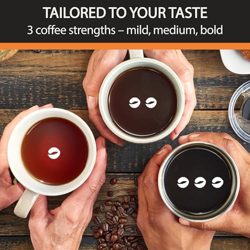 12 Cup Programmable Thermal Carafe Coffee Maker with 3 Strengths (12-Cup / Thermal)